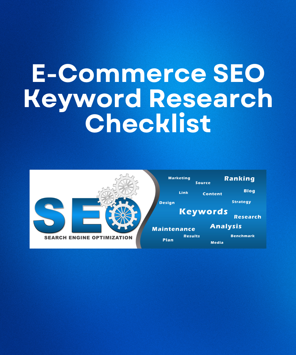 E-Commerce SEO Keyword Research Checklist