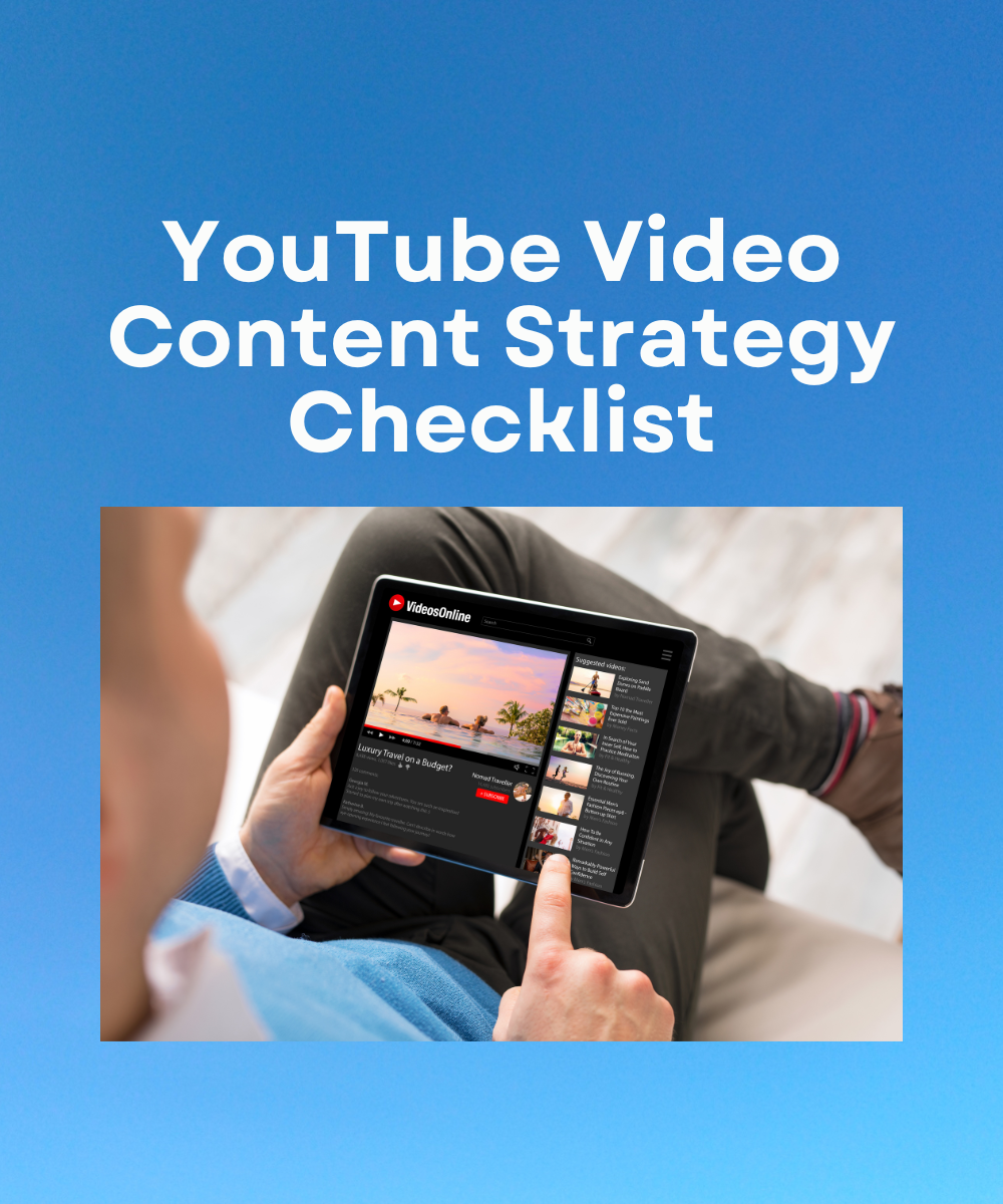 YouTube Video Content Strategy Checklist