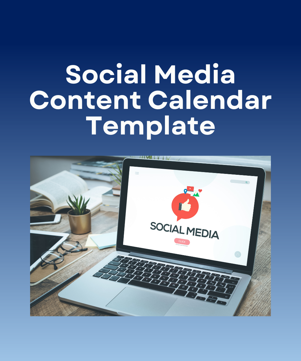 Social Media Content Calendar Template