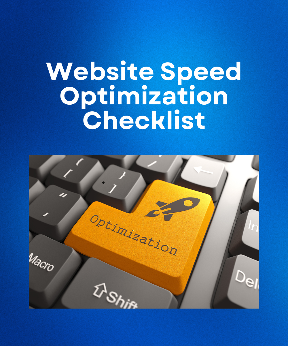 Website Speed Optimization Checklist