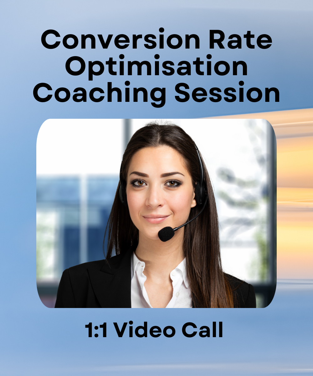 Conversion Rate Optimization (CRO) Coaching Session