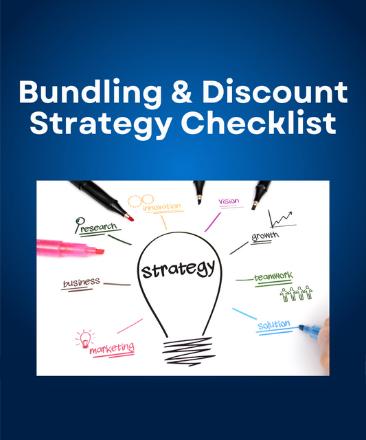 Bundling & Discount Strategy Checklist